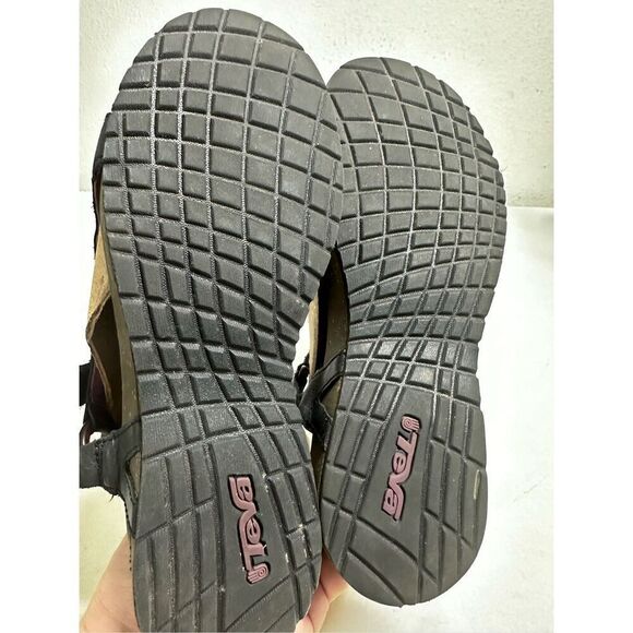 Teva Cabrillo Universal Women's Size 7 Leather Black Strappy Sandals 1002877 - Picture 4 of 13